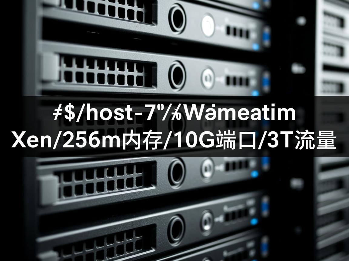 2host-7$/Xen/256m内存/10G端口/3T流量