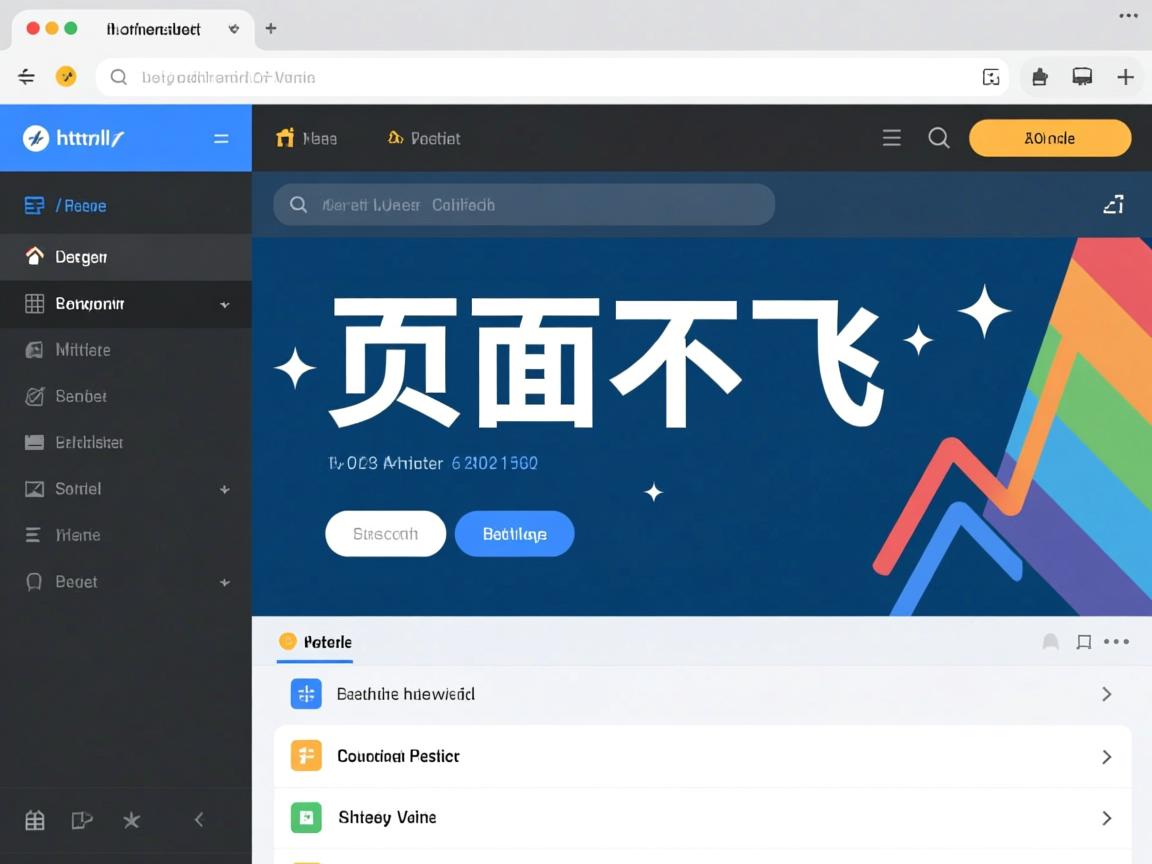 html如何让页面不飞  第1张