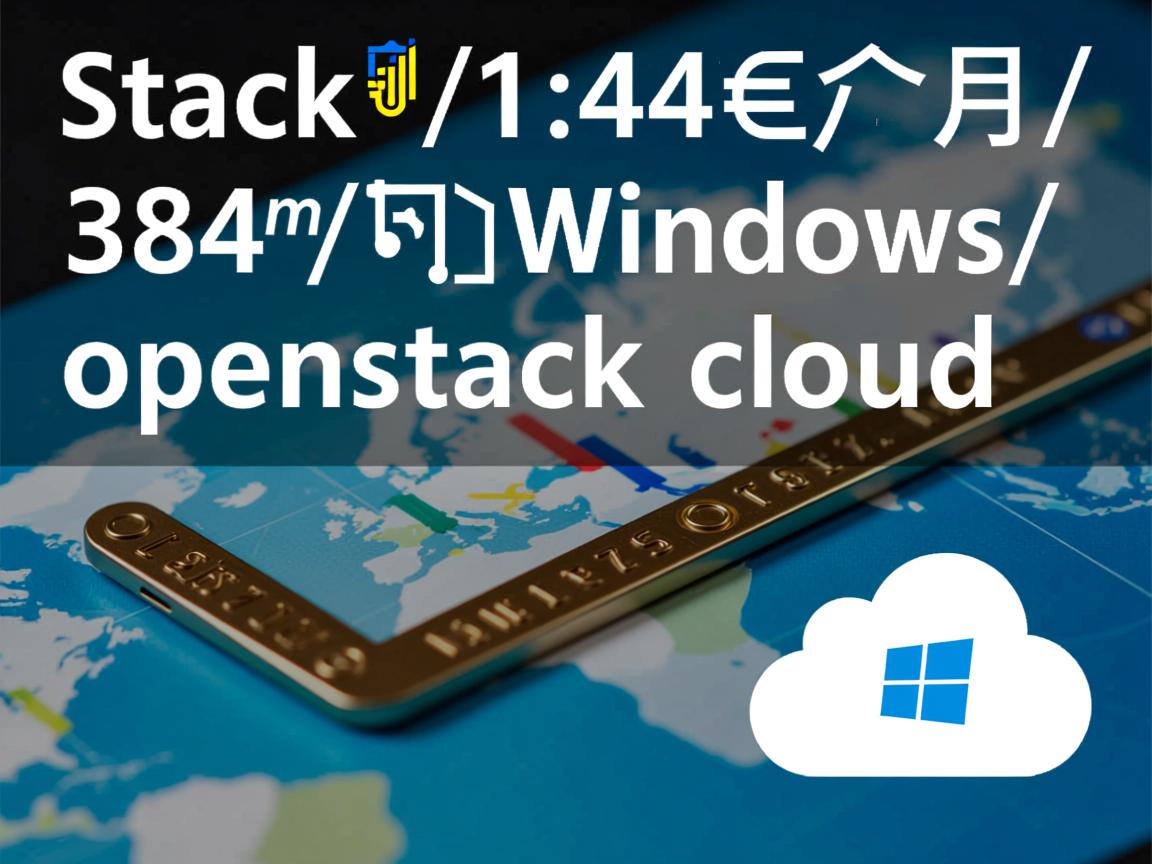 iwstack-1.44欧元/月/384m内存/可以windows/openstack云