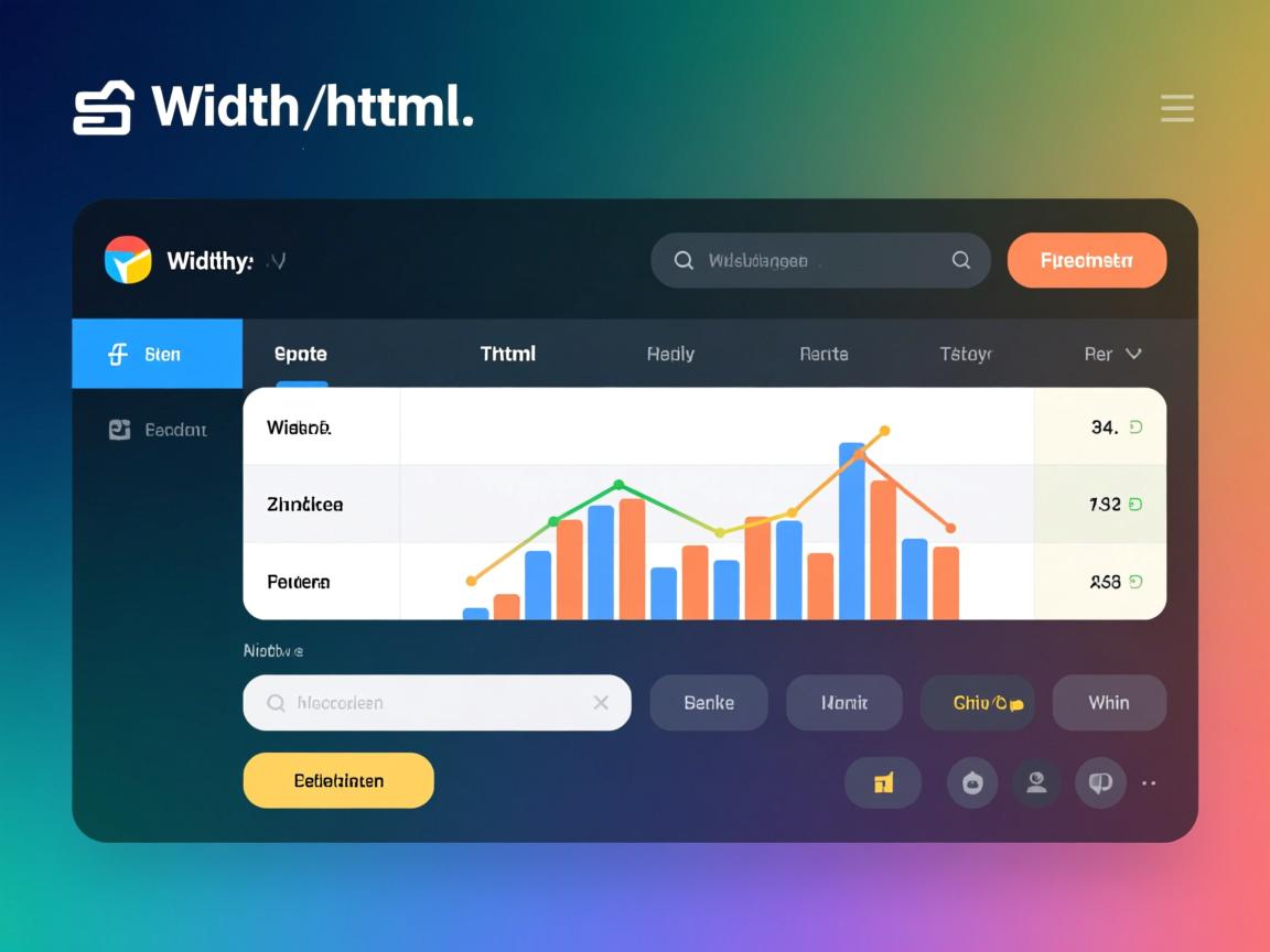 如何设置表格宽度html  第1张