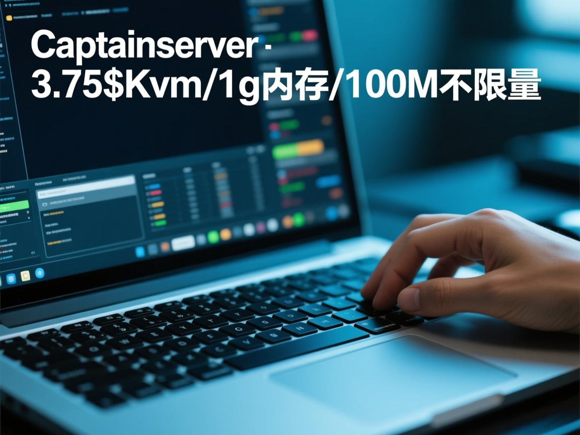 captainserver-3.75$/Kvm/1g内存/100M不限量