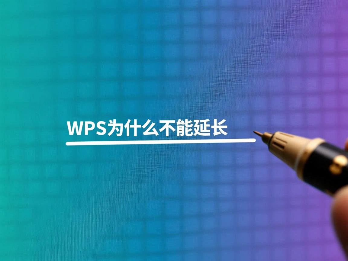 wps里面下划线为什么不能延长  第1张