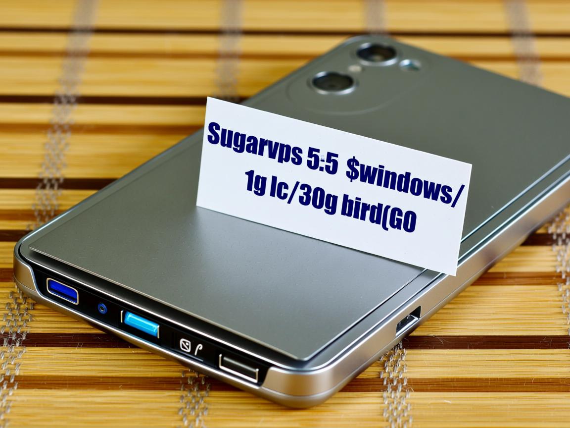 sugarvps-5.5$/windows/1g内存/30g硬盘/G口  第2张