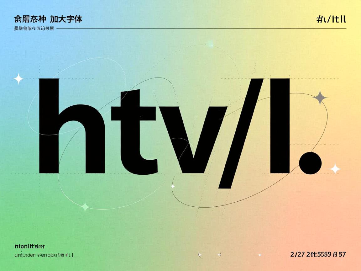 html字体如何加大字体  第3张