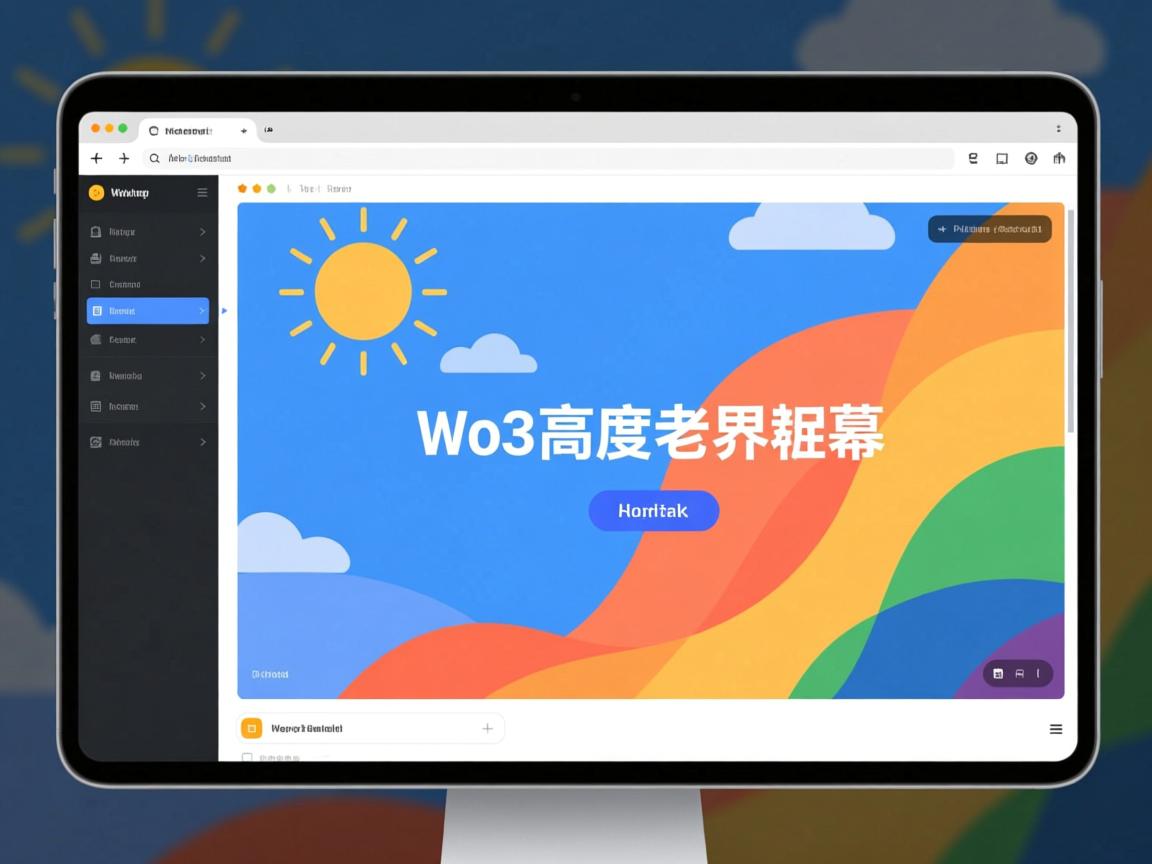 html如何高度满屏幕  第2张