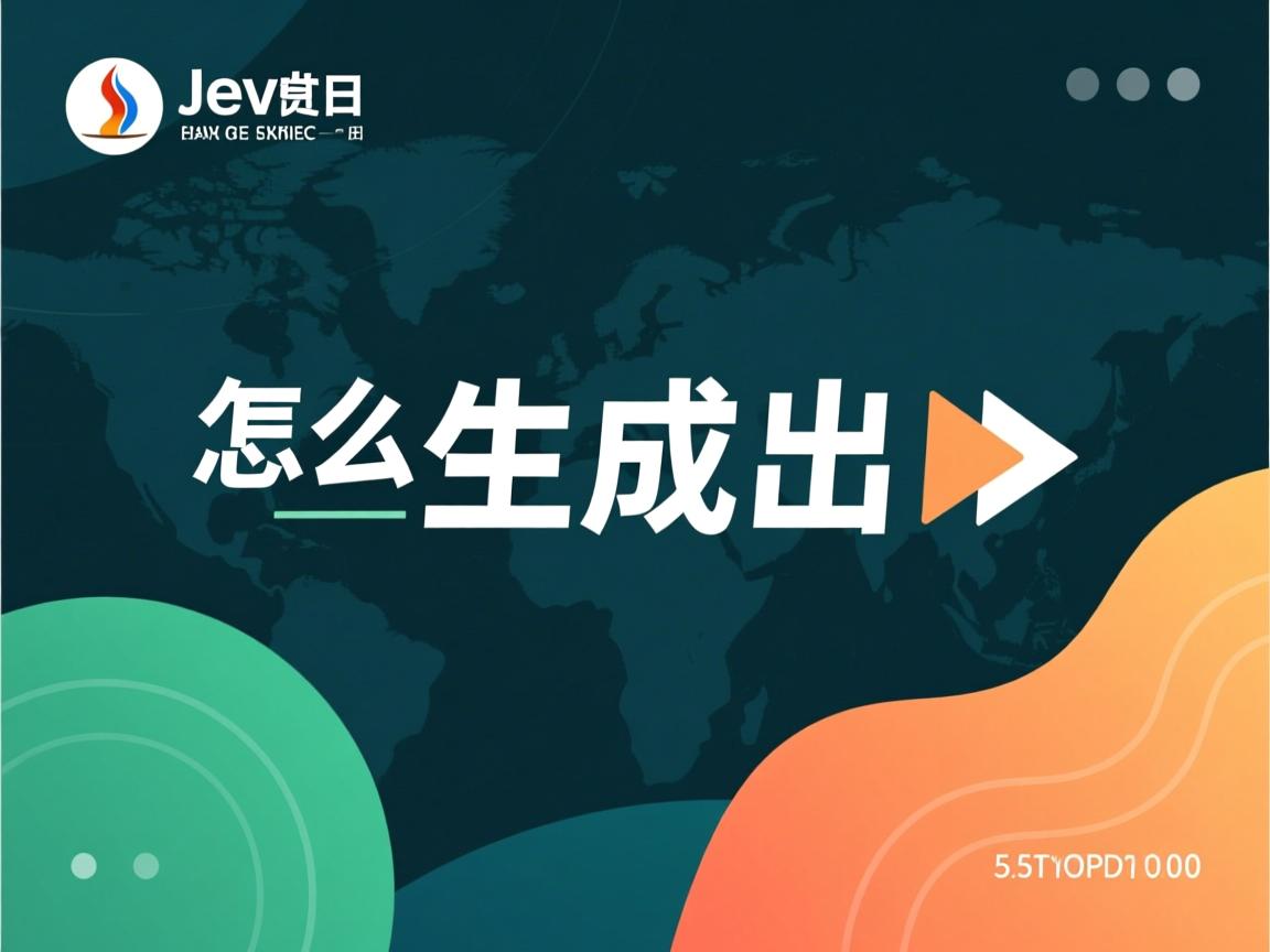 java怎么生成导出 第1张 java怎么生成导出 第1张