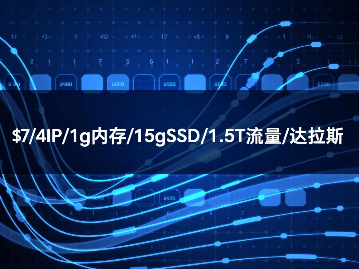 addressnode-$7/4IP/1g内存/15gSSD/1.5T流量/达拉斯