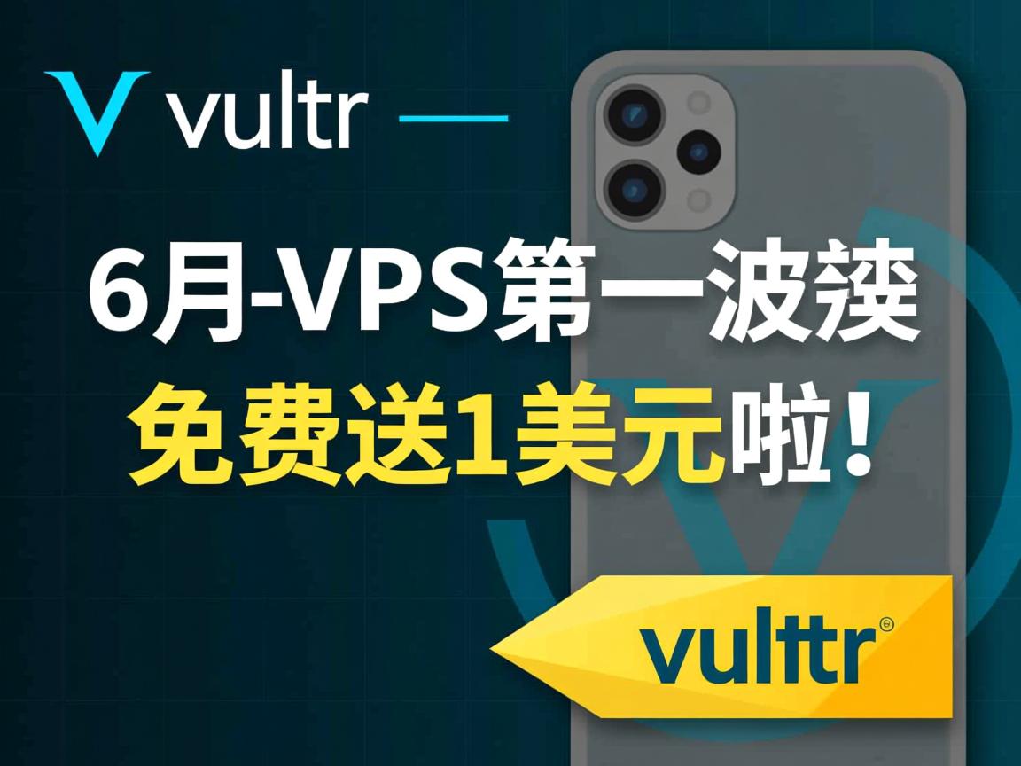 vultr-6月VPS第一波免费送10美元啦! 第2张 vultr-6月VPS第一波免费送10美元啦! 第2张