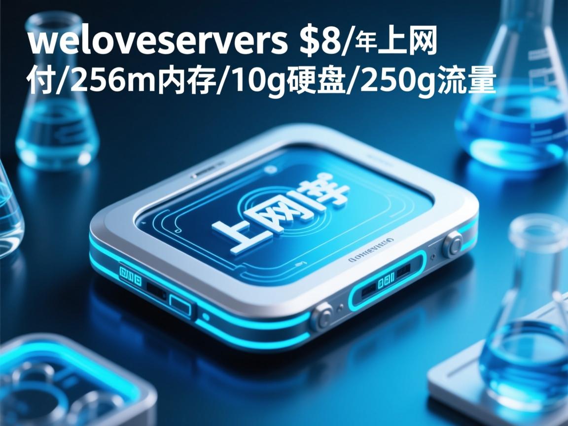 科学上网:weloveservers-$8/年付/256m内存/10g硬盘/250g流量