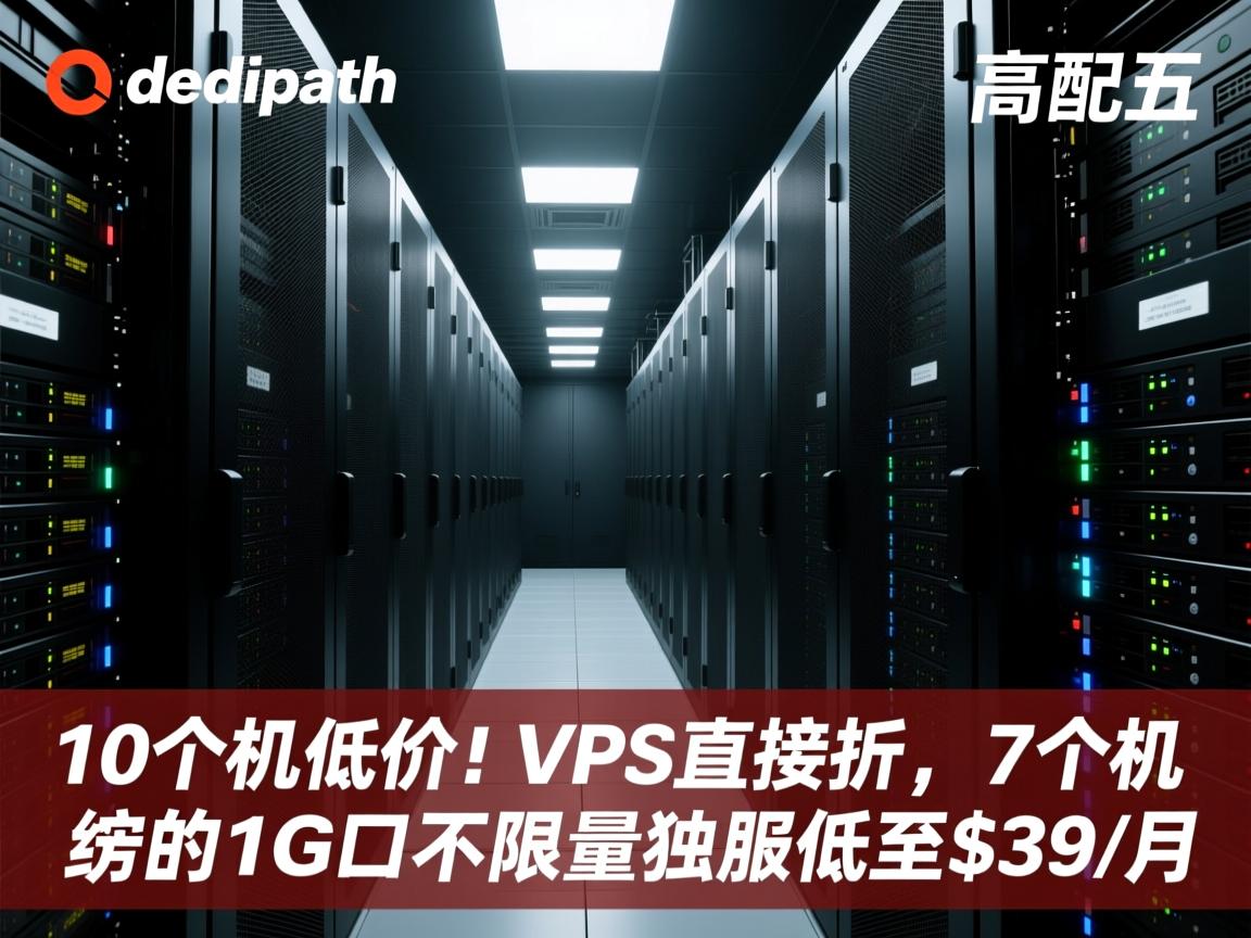 #黑五# dedipath：高配，低价；10个机房的VPS直接折，7个机房的1G口不限量独服低至$39/月  第3张