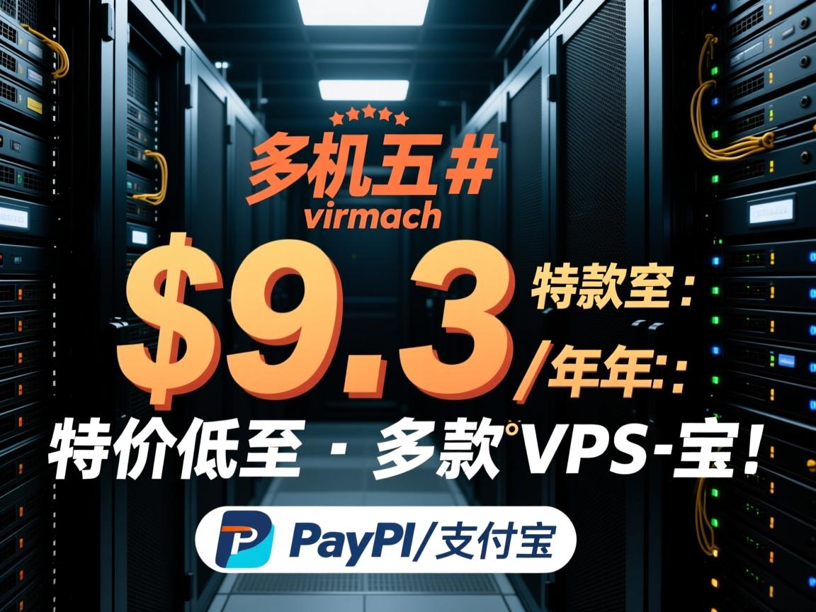 #黑五# virmach：多机房，多款VPS，特价低至$9.3/年，PayPal/支付宝  第2张