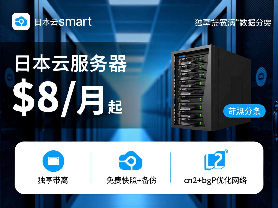 raksmart:日本云服务器,$8/月起,独享带宽,数据分离,免费快照+备份,cn2+bgp优化网络 第2张 raksmart:日本云服务器,$8/月起,独享带宽,数据分离,免费快照+备份,cn2+bgp优化网络 第2张