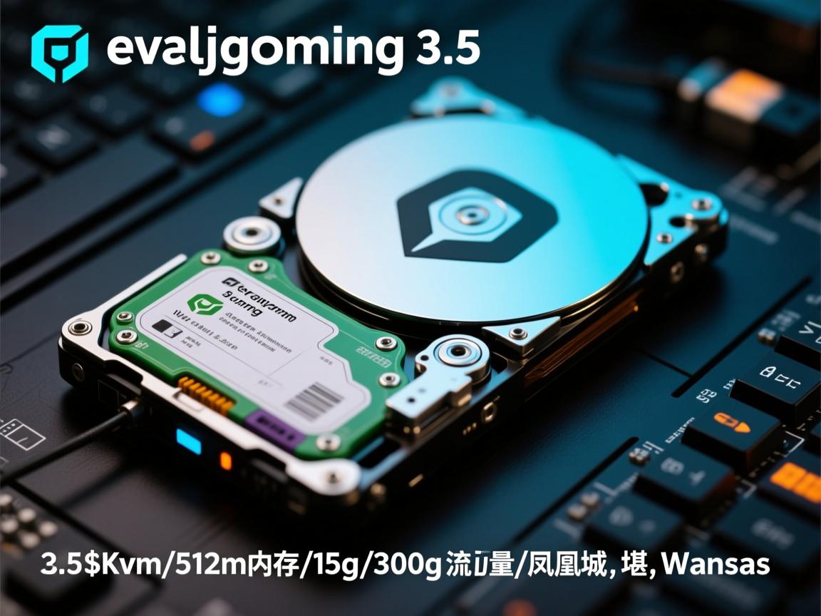 evlgaming-3.5$/Kvm/512m内存/15g硬盘/300g流量/凤凰城/堪萨斯  第3张