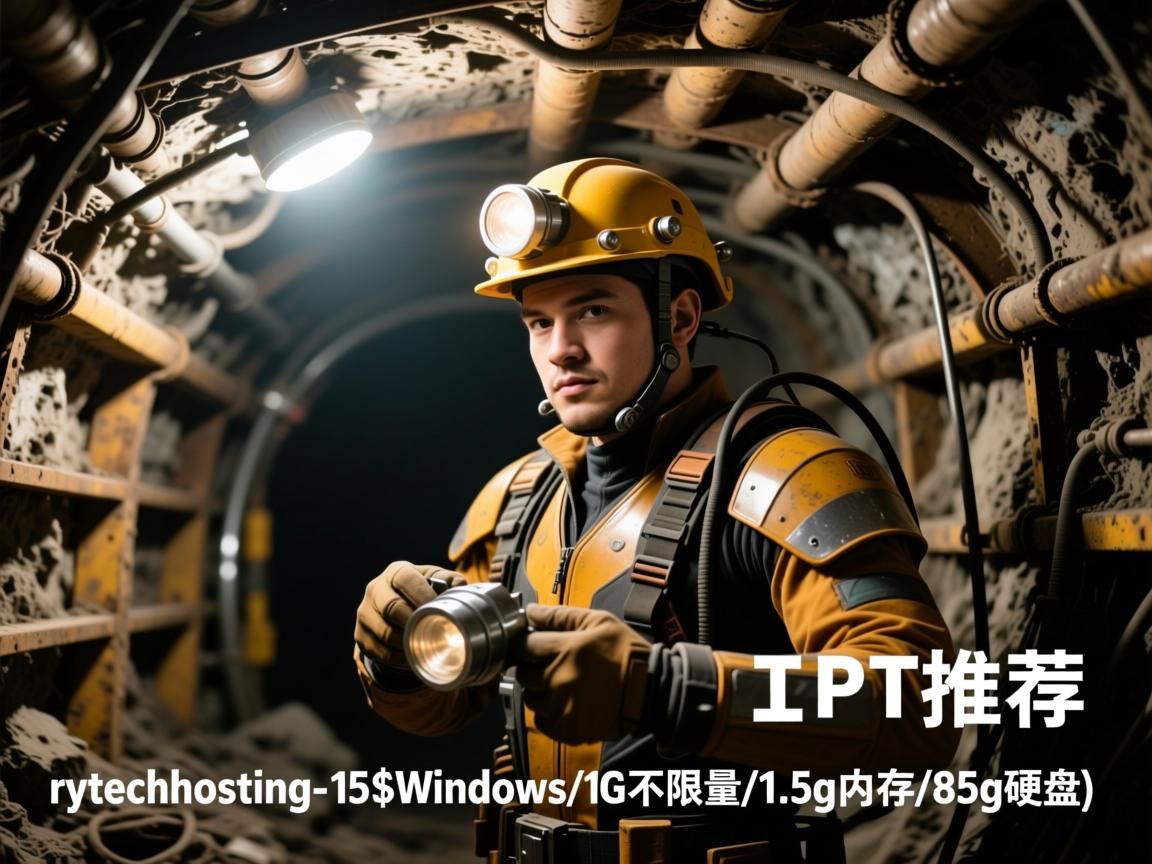 矿工/PT推荐:rytechhosting-15$/Windows/1G不限量/1.5g内存/85g硬盘/