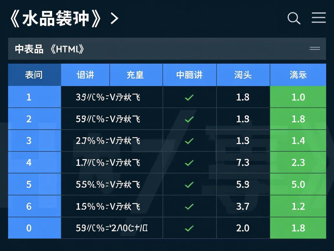 html如何把表格居中  第2张