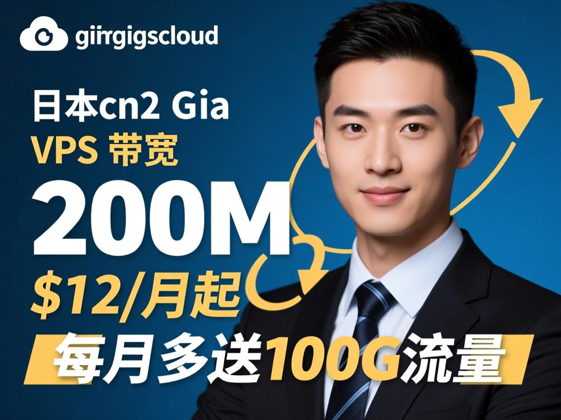 gigsgigscloud:日本cn2 gia vps,200M带宽,$12/月起,每月多送100G流量 第2张 gigsgigscloud:日本cn2 gia vps,200M带宽,$12/月起,每月多送100G流量 第2张