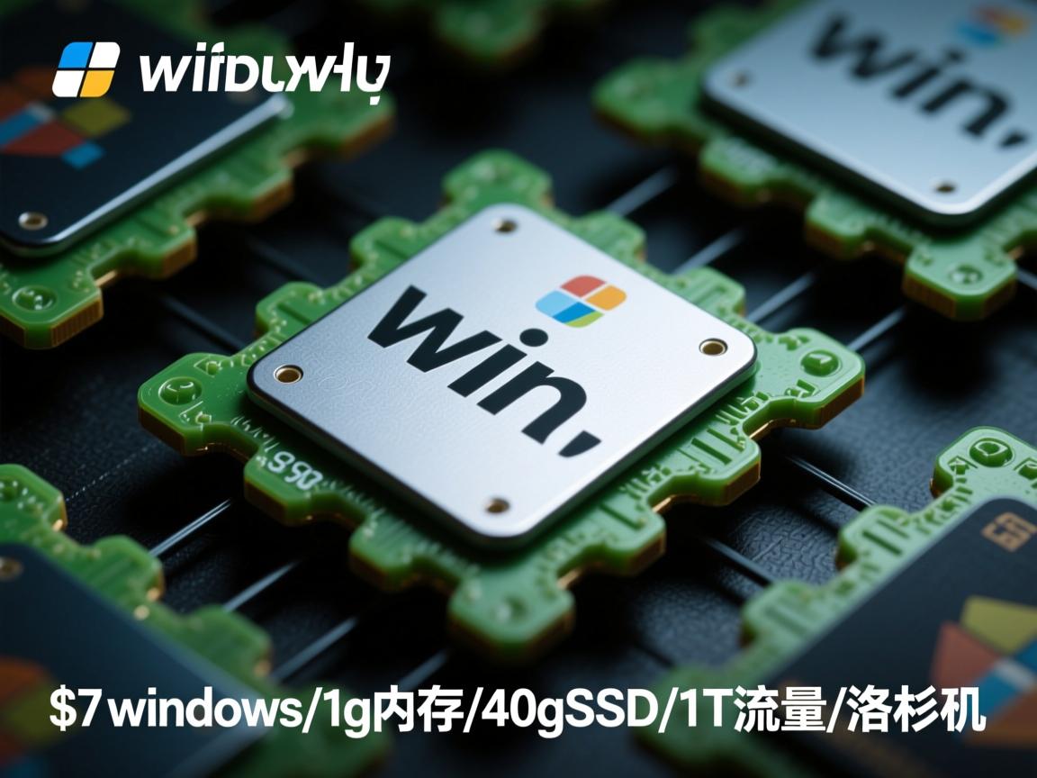 winity-$7/windows/1g内存/40gSSD/1T流量/洛杉矶