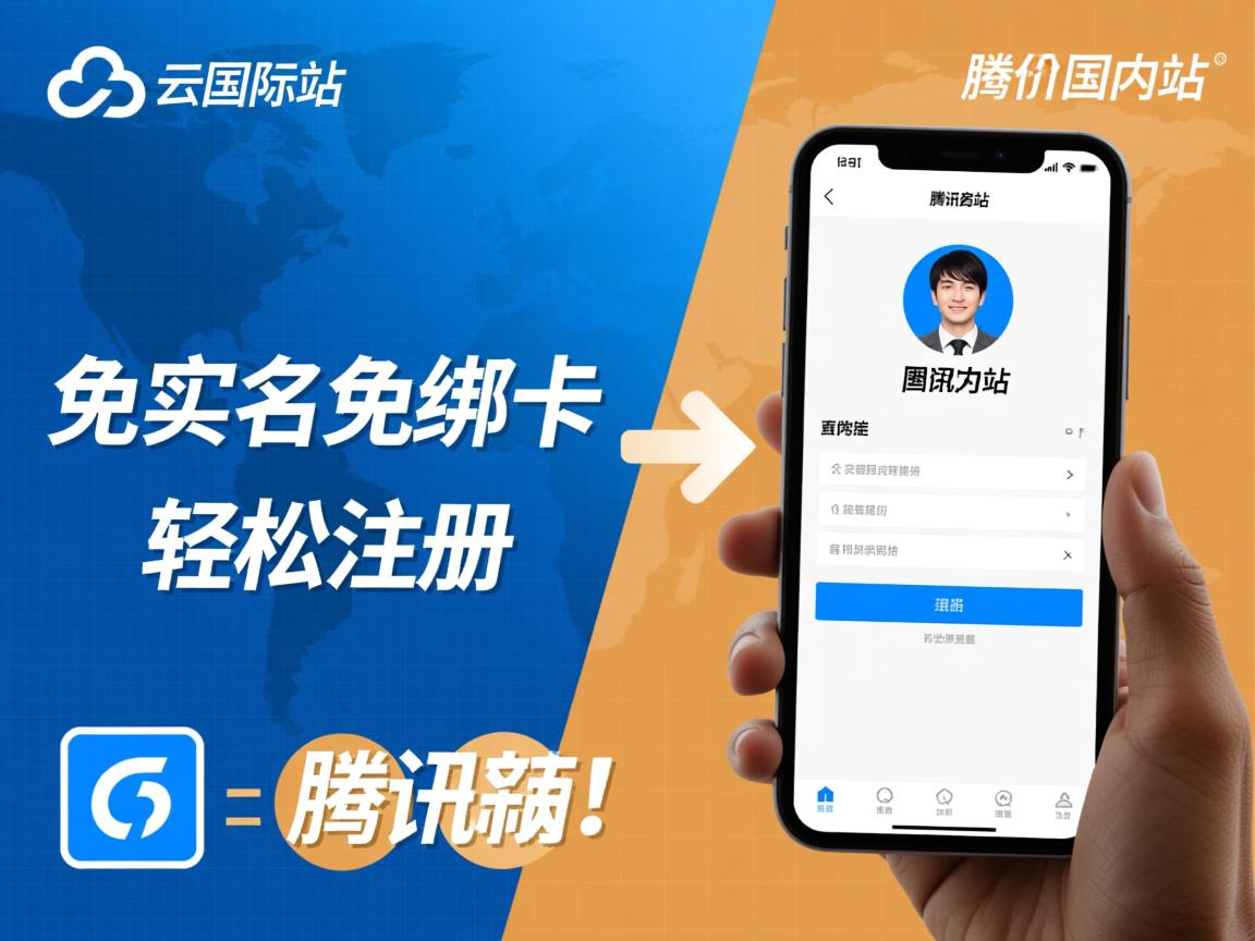 腾讯云国际站跟国内站有什么区别?免实名免绑卡轻松注册 第2张 腾讯云国际站跟国内站有什么区别?免实名免绑卡轻松注册 第2张