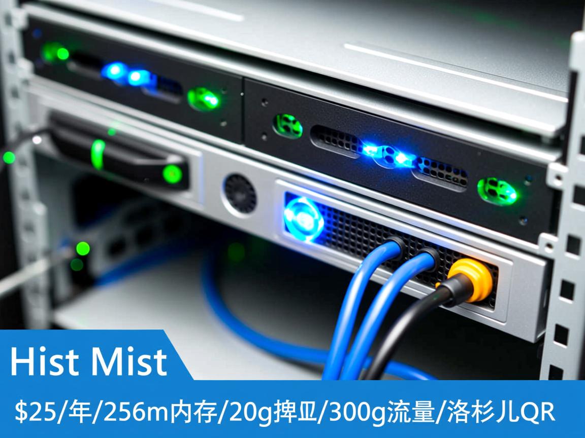 HostMist-$25/年/256m内存/20g硬盘/300g流量/洛杉矶QR