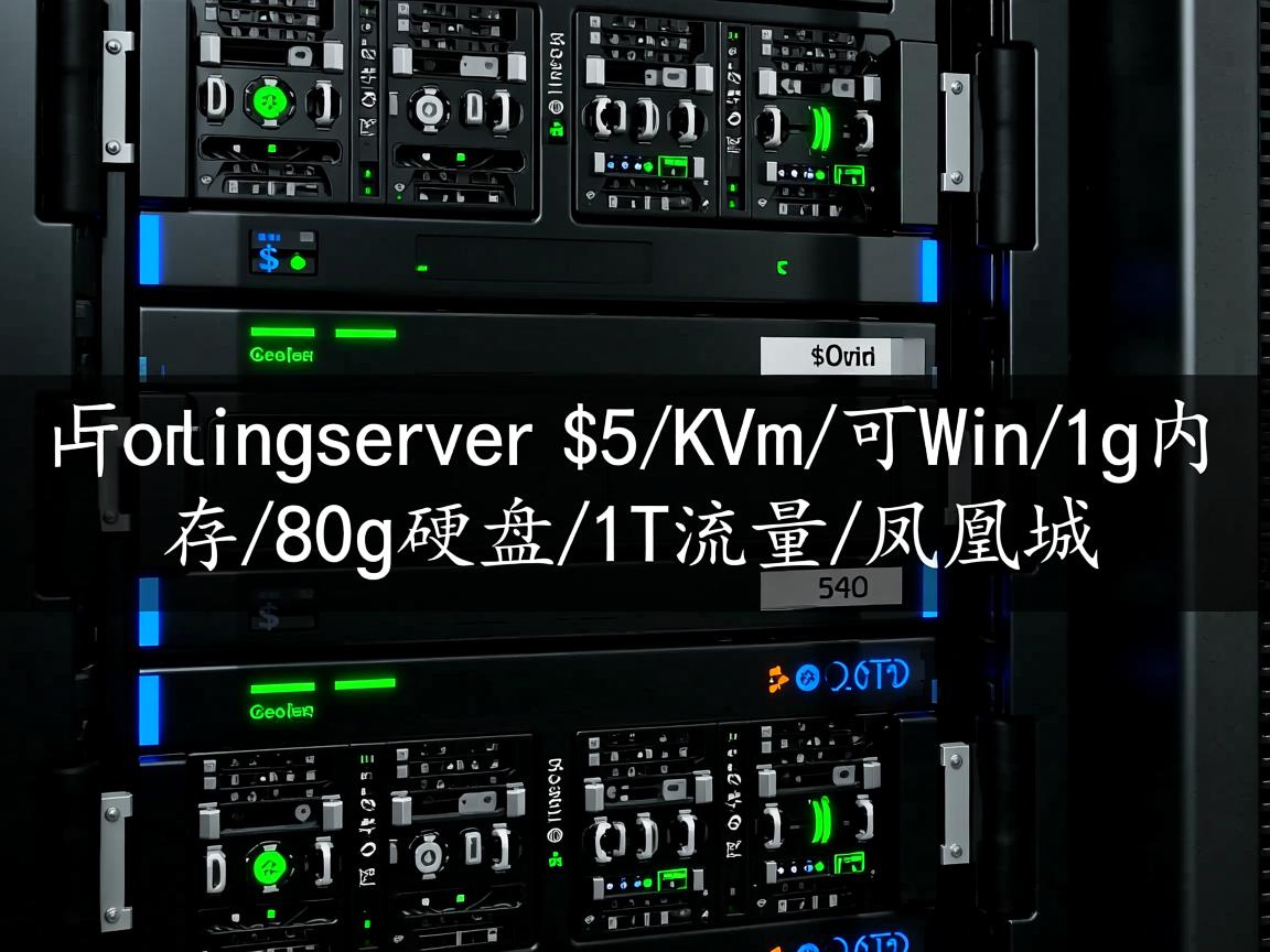 prohostingserver-$5/Kvm/可Win/1g内存/80g硬盘/1T流量/凤凰城