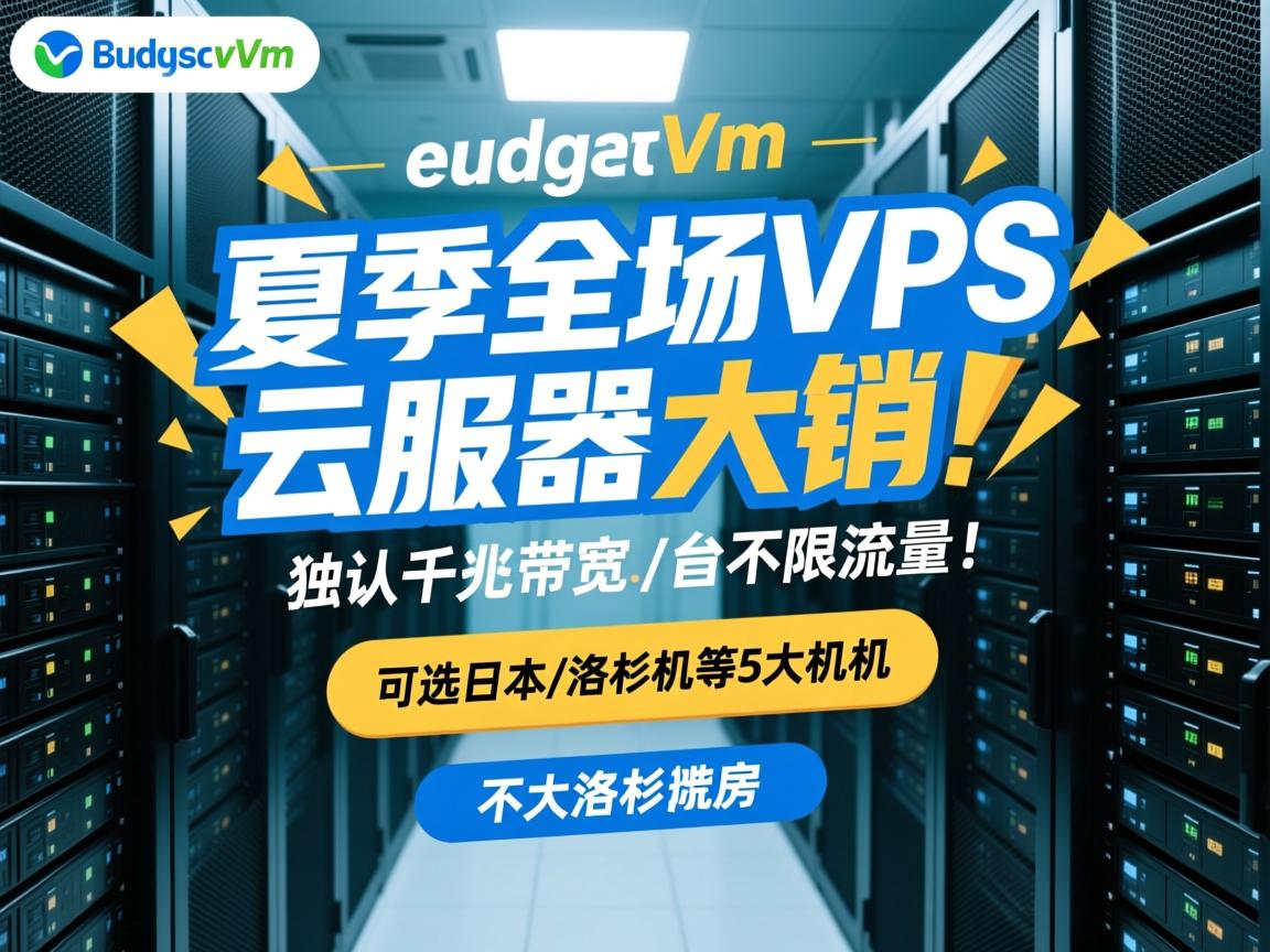 budgetvm:夏季全场VPS、云服务器、独立服务器大促销,默认千兆带宽,不限流量,可选日本/洛杉矶等5大机房 第2张 budgetvm:夏季全场VPS、云服务器、独立服务器大促销,默认千兆带宽,不限流量,可选日本/洛杉矶等5大机房 第2张