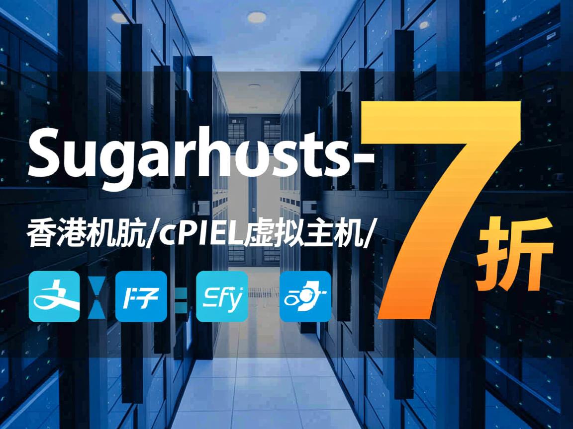 推荐:Sugarhosts-7折/香港机房/cPanel虚拟主机/支持Alipay  第2张