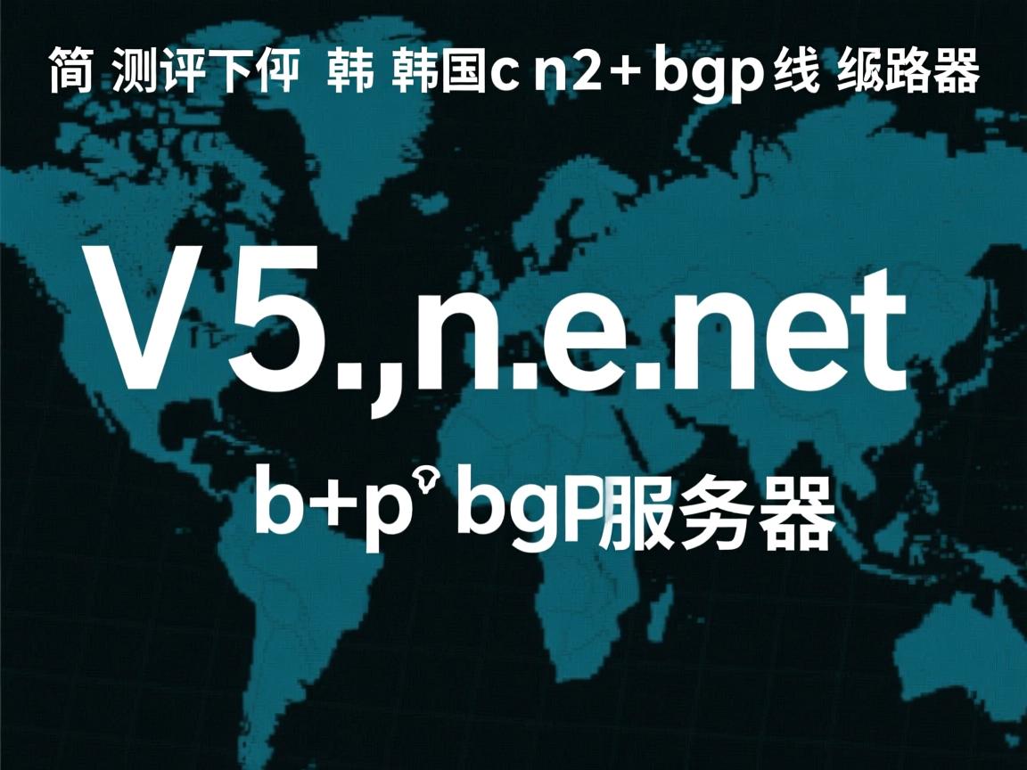 简单测评下V5.net韩国cn2+bgp线路的服务器  第3张