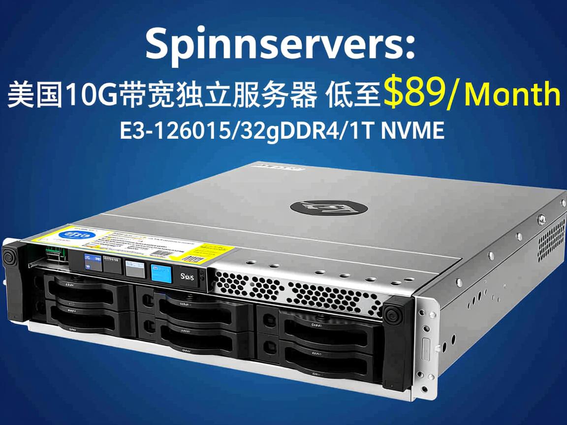 spinservers：美国10G带宽独立服务器，低至$89/月，E3-1280v5/32gDDR4/1T NVMe  第2张