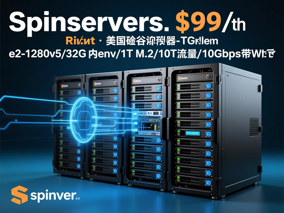spinservers：$99/月，美国硅谷服务器，e3-1280v5/32G内存/1T M.2/10T流量/10Gbps带宽  第2张