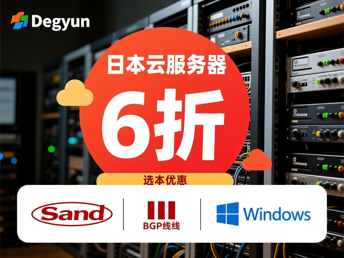 dogyun：日本云服务器6折优惠，可选日本软银、IIJ、BGP线路，支持Windows