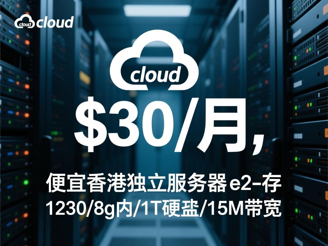 licloud：$30/月，便宜香港独立服务器，e3-1230/8g内存/1T硬盘/15M带宽