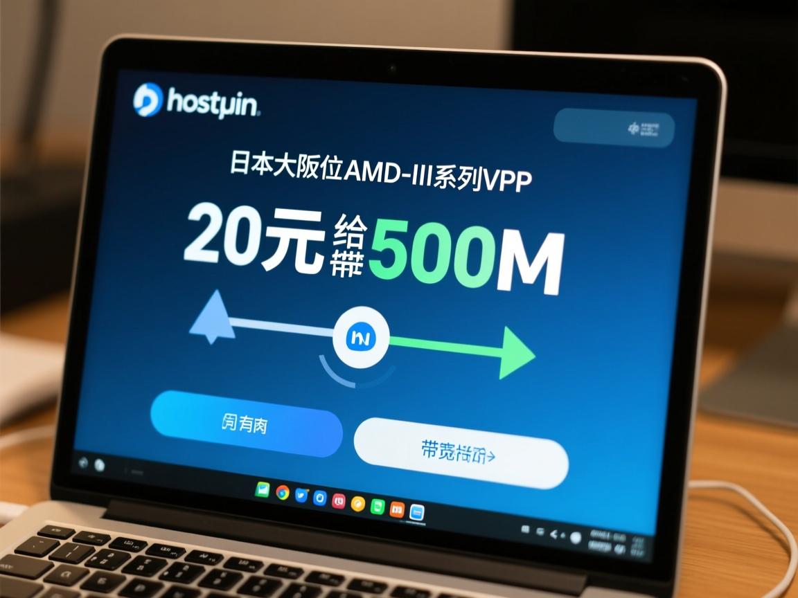 简单测评下20元/月档位给500M带宽的hostyun的日本大阪AMD-IIJ系列VPS  第3张