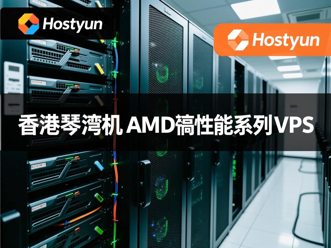 简单测评hostyun的香港荃湾机房AMD高性能系列VPS