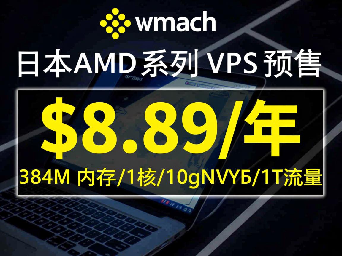 virmach：日本AMD系列VPS预售，$8.89/年，384M内存/1核/10gNVMe/1T流量  第2张