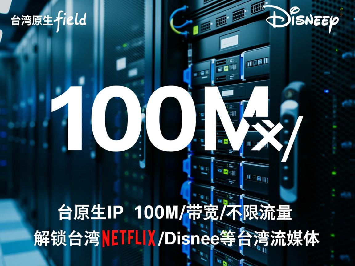 serverfield：台湾原生IP，100M带宽/不限流量，解锁台湾Netflix/Disne等台湾流媒体