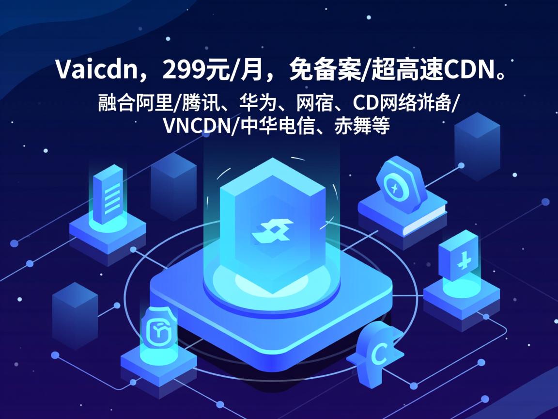 vaicdn：299元/月，免备案/超高速CDN，融合阿里/腾讯/华为/网宿/CD网络/VNCDN/中华电信/赤舞等  第2张