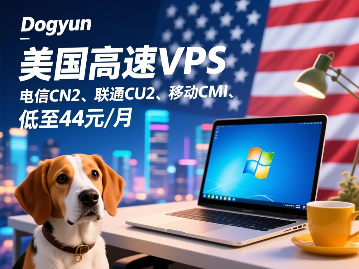 dogyun:美国高速VPS,电信CN2、联通CU2、移动CMI,低至44元/月,自带windows系统 第3张 dogyun:美国高速VPS,电信CN2、联通CU2、移动CMI,低至44元/月,自带windows系统 第3张