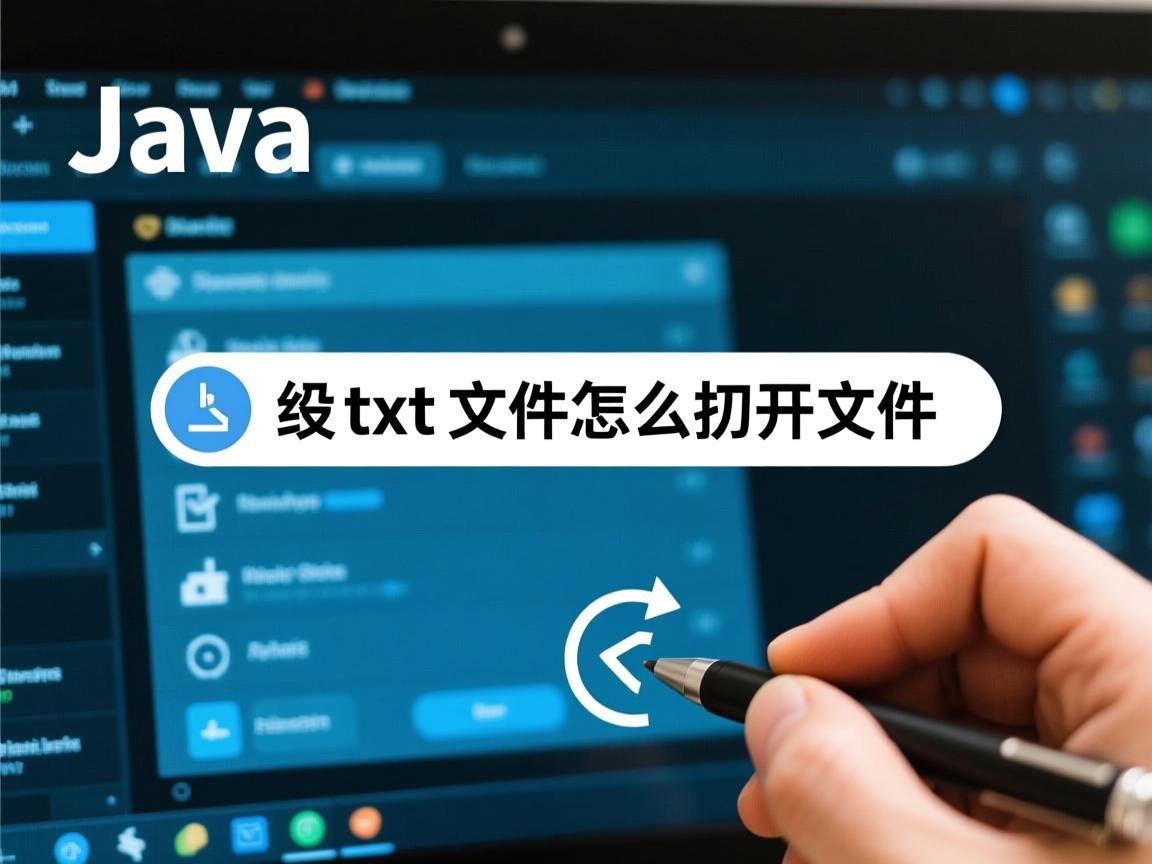 java 导出为txt文件怎么打开文件
