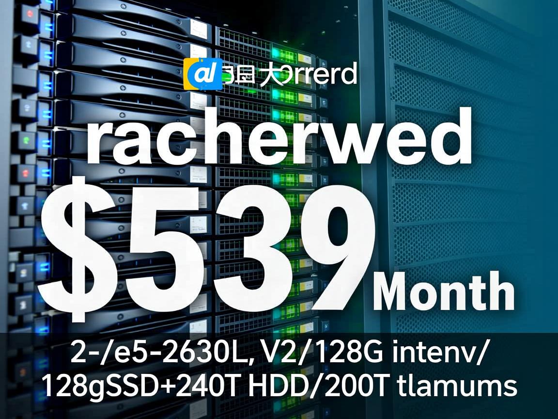 racknerd：美国大硬盘服务器，$539/月，2*e5-2630L v2/128G内存/128gSSD+240T HDD/200T流量
