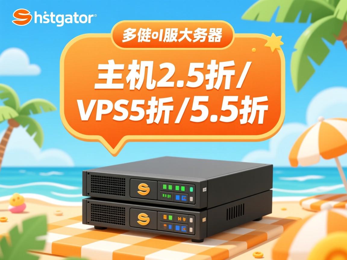 暑假促销:hostgator-主机2.5折/VPS5折/服务器5.5折  第3张