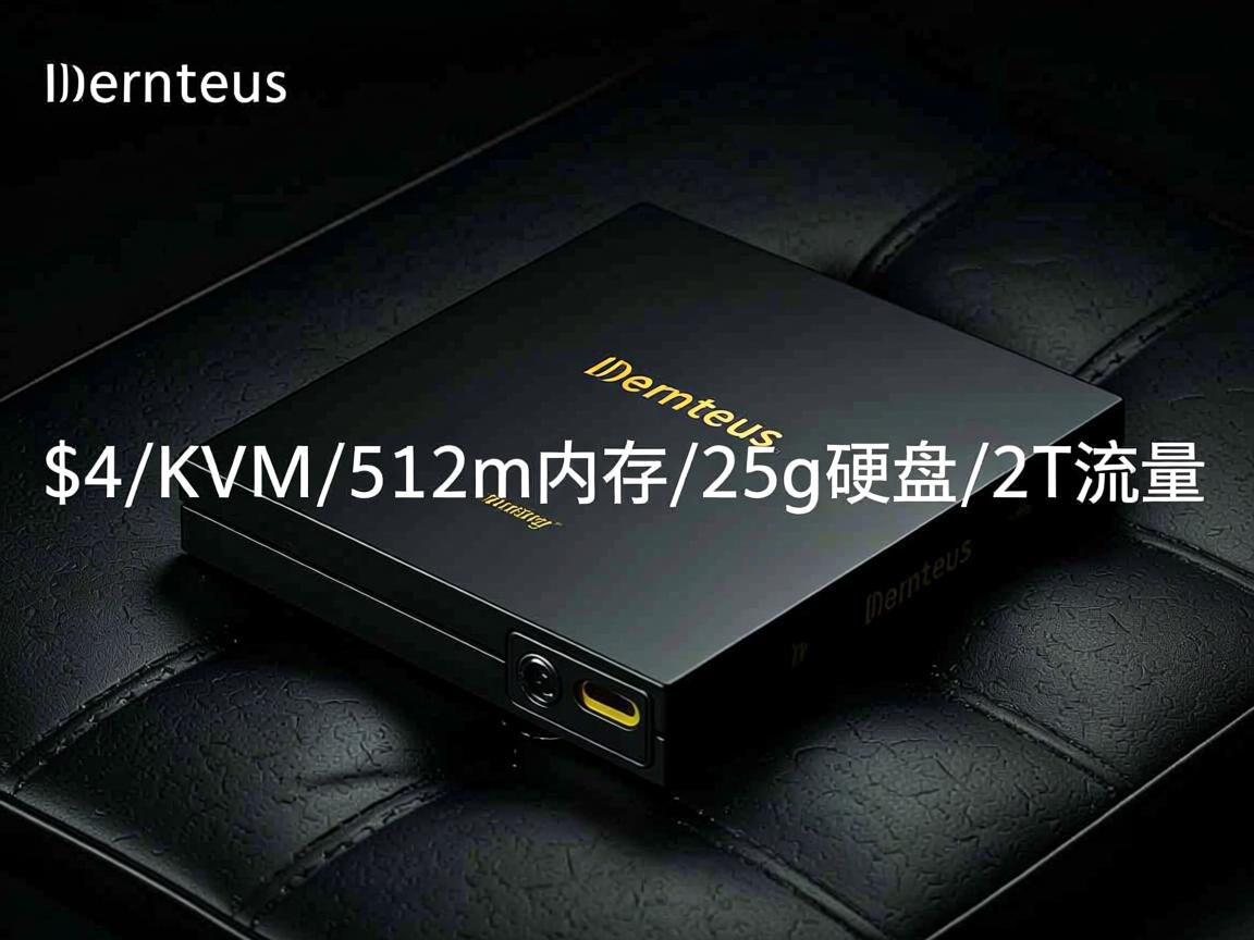推荐:prometeus-$4/KVM/512m内存/25g硬盘/2T流量