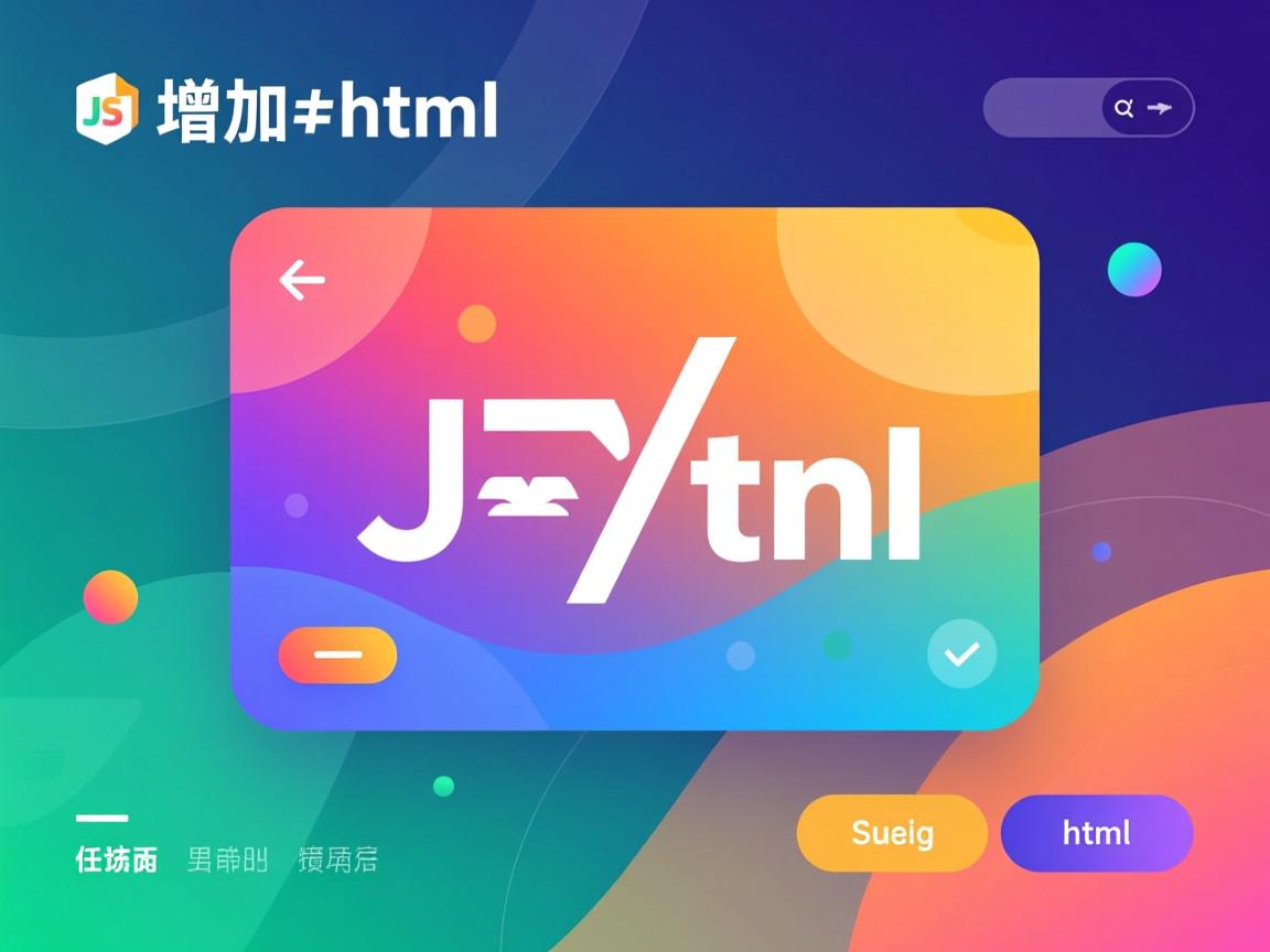 js如何增加html
