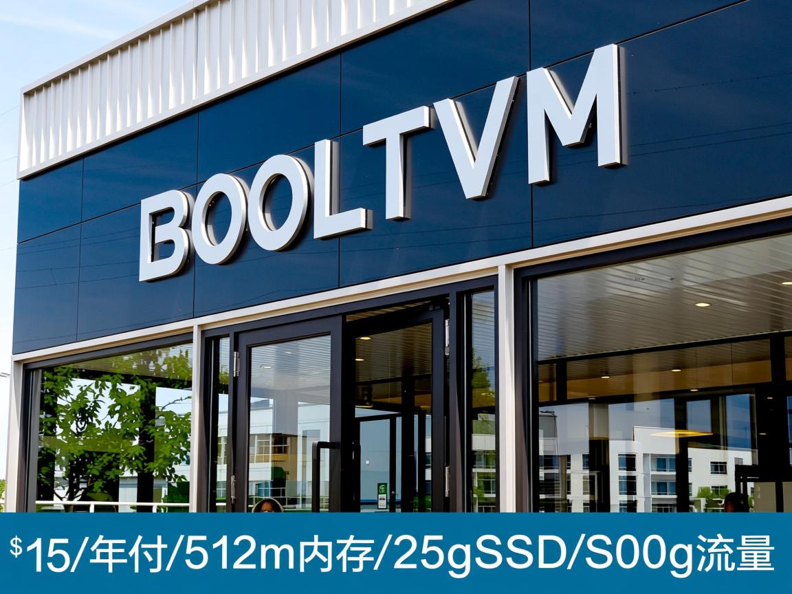 BOLTVM-$15/年付/512m内存/25gSSD/500g流量 第1张 BOLTVM-$15/年付/512m内存/25gSSD/500g流量 第1张