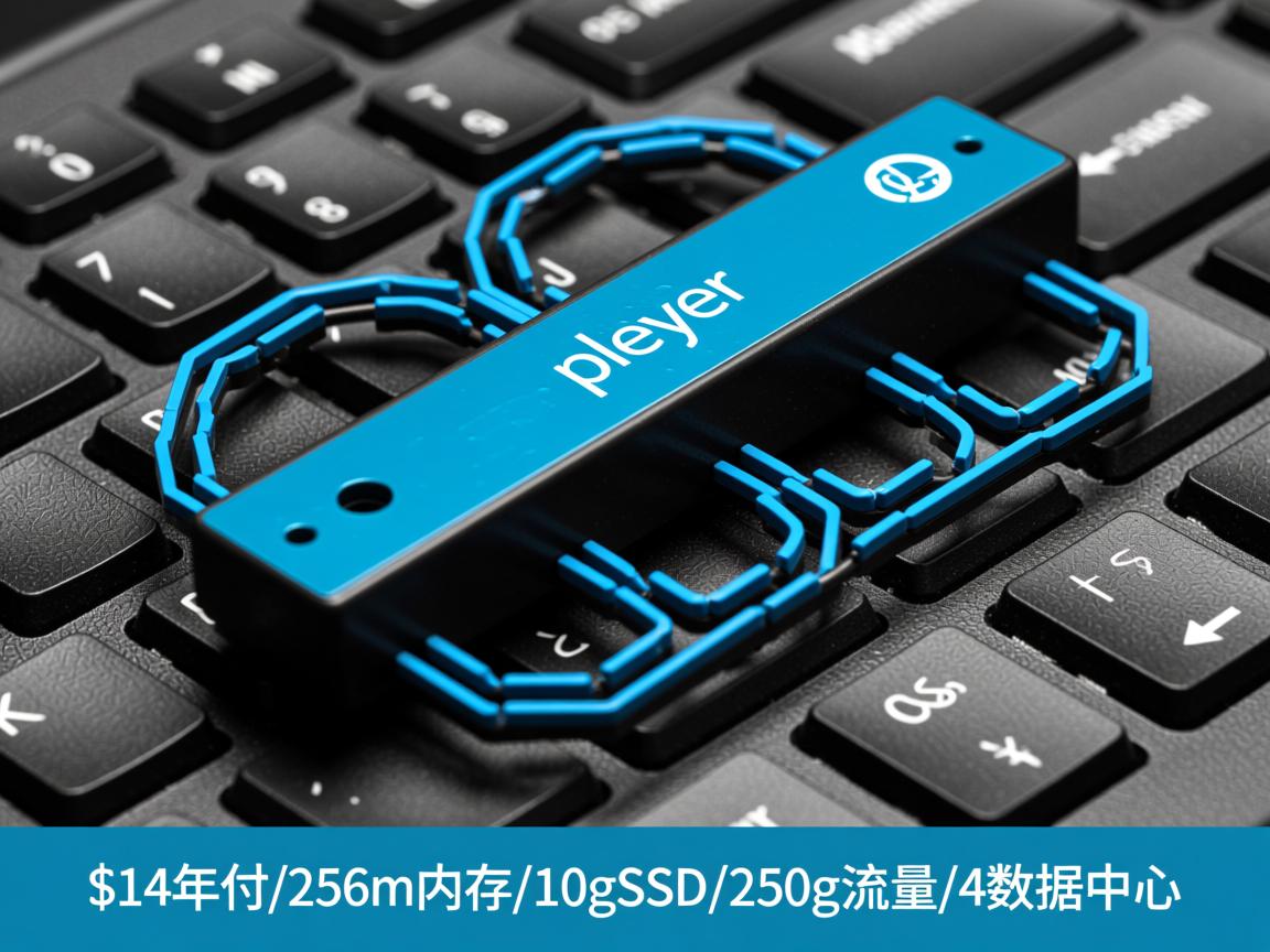pielayer-$14年付/256m内存/10gSSD/250g流量/4数据中心