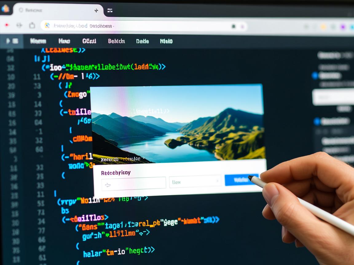 如何把网页图片添加到html代码