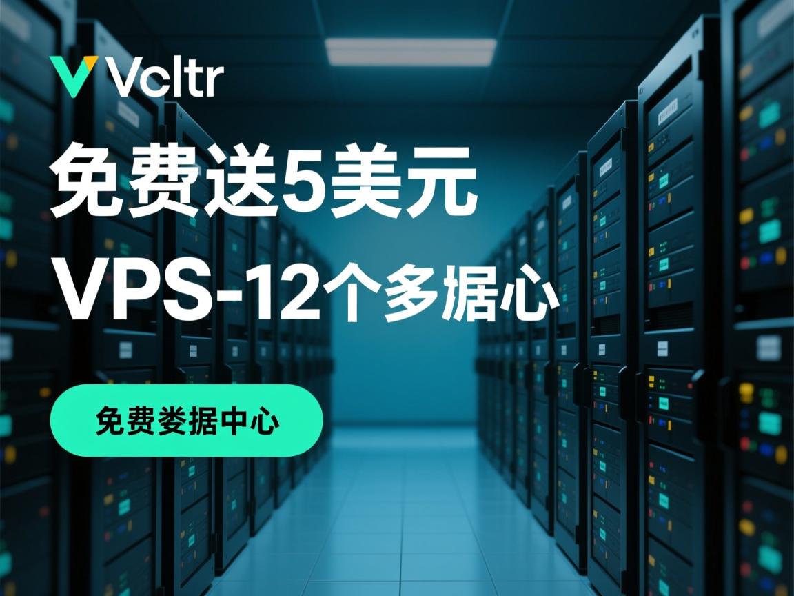 vultr免费送5美元(VPS-12个数据中心)