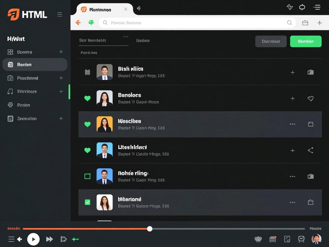 html 如何做播放列表  第2张