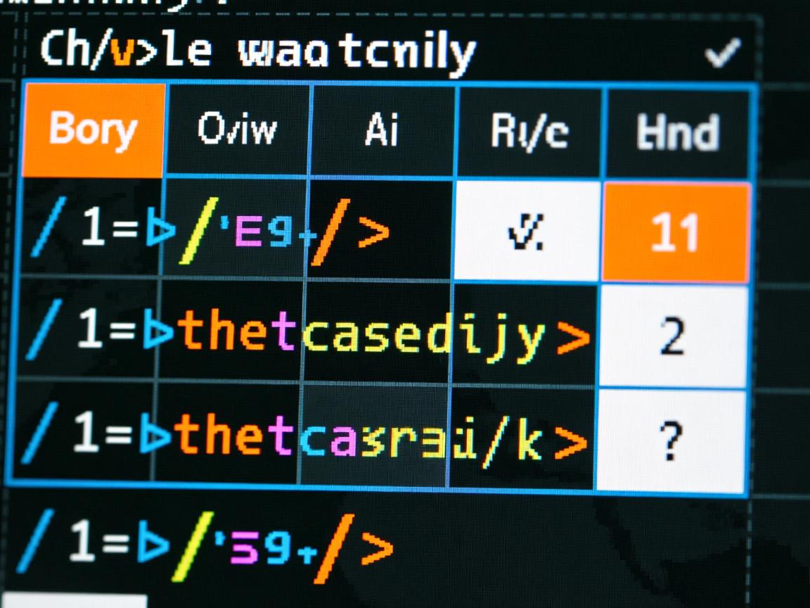 html中表格如何创建 第1张 html中表格如何创建 第1张