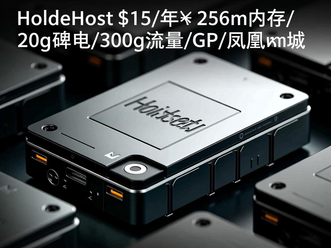 HolderHost-$15/年/256m内存/20g硬盘/300g流量/G口/凤凰城