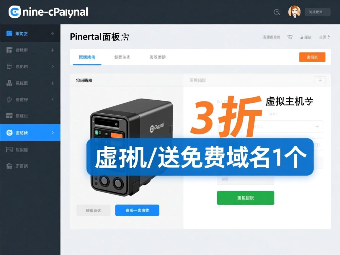 wirenine-cPanel面板/虚拟主机3折/送免费域名1个  第1张
